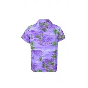 MENS HAWAIIAN SHIRT STAG BEACH HAWAII ALOHA SUMMER HOLIDAY FANCY O BP RAYON | UK